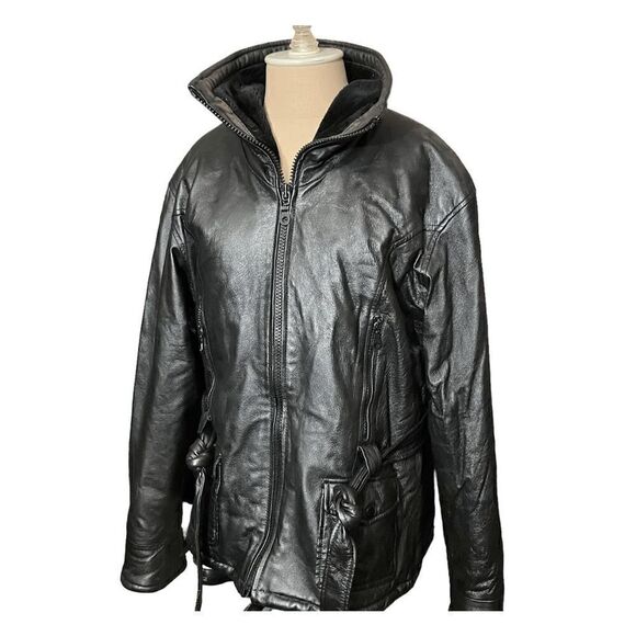 Wilda New York Women's Classic Leather W/Fur Lining / Sz: L - Picture 5 of 12